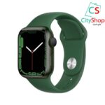 Apple Watch Series 7 45MM Green Case Sport Band