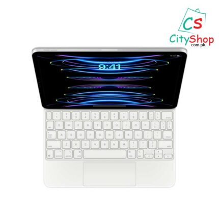 Magic Keyboard for iPad Pro 11-inch (4thgeneration) and iPad Air (5th-generation) US-English MJQJ3LLA iPad Magic Keyboard White Color Front Side