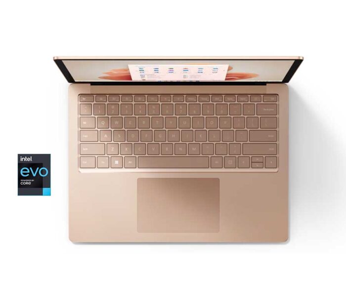 Microsoft Surface Laptop 5 Sandstone Top Side