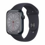Series 8 Midnight Aluminum Case 45MM with Sport Band MPLT3