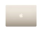 apple macbook air 15-inch m2 2023 starlight top view