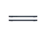 apple macbook air 15-inch m2 2023 midnight side ports view