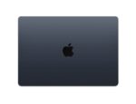 apple macbook air 15-inch m2 2023 midnight top ports view