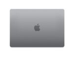 apple macbook air 15-inch m2 spacegray top view 2023
