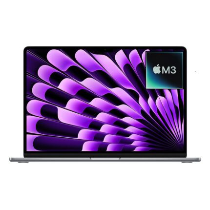 apple MacBook air m3 15-inch Display view 2024 space gray