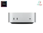 apple mac mini m4 on front side