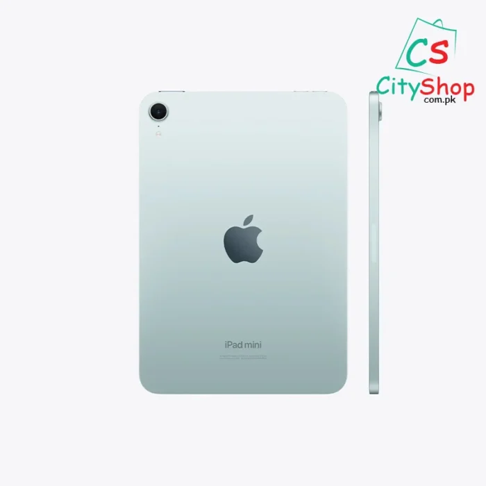 apple ipad mini 7th gen blue colour back side image