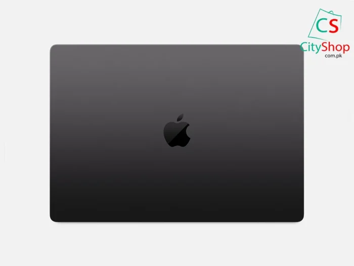 Apple MacBook Pro 16-inch M4 Top Side Apple Logo View Space Black