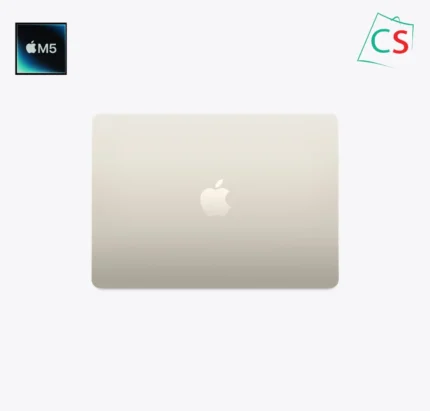 macbook air m5 2026 starlight top logo side